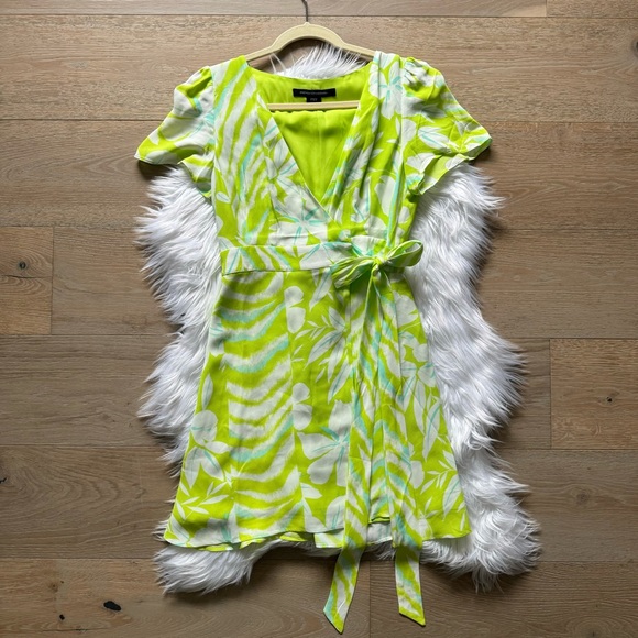French Connection Mini Wrap Dress - Picture 1 of 7